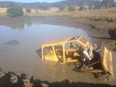 wrecking services dozer